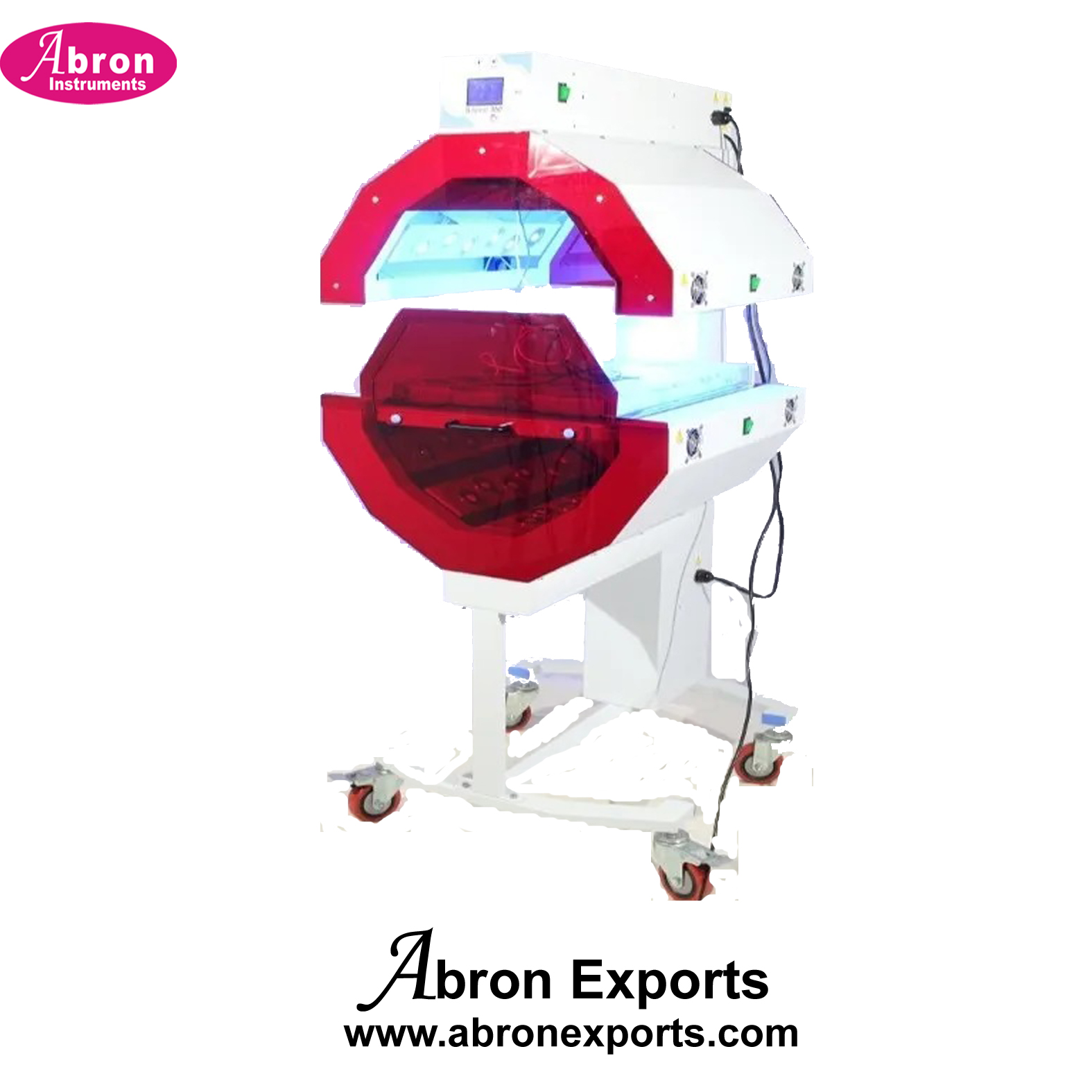Phototherapy intensive LED Units 360 trolley LED retendent Encloser neonatal baby Hospital Nursing Home Abron 